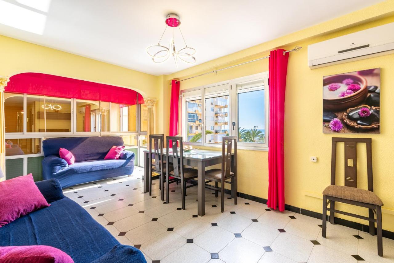 50 Mts Beach With Sea Views Pool Algarrobo Costa Eksteriør bilde